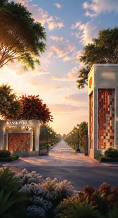 Mansha project exterior