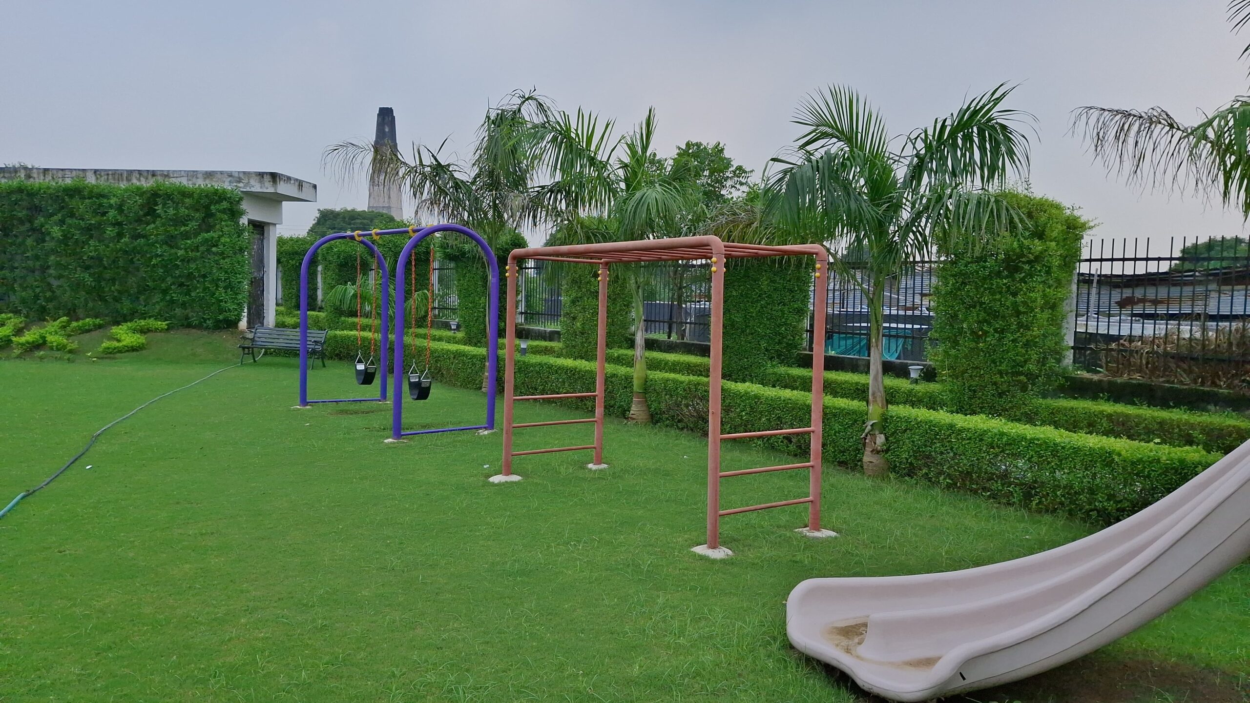 Kids play area at Mansha Oaks